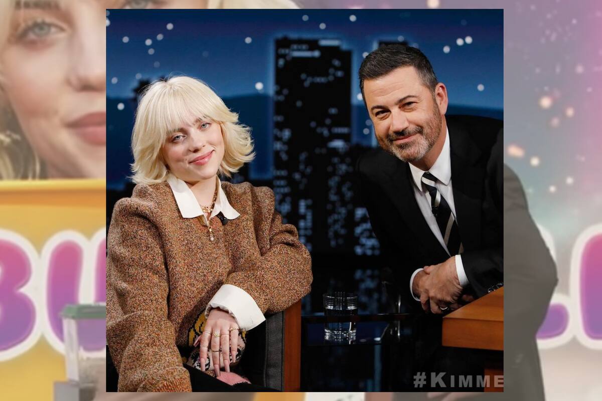 Billie Elish arremete contra Jimmy Kimmel por hacerla "parecer estúpid*" y lo golpea
