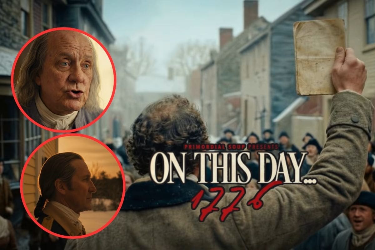 Estrenan el primer avance de “On This Day… 1776”, la serie animada con IA dirigida por Darren Aronofsky