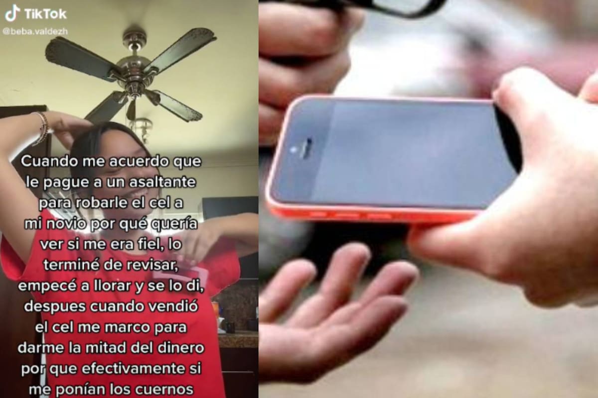 "Tóxica" contrata a asaltante para robar el celular de su novio y stalkearlo