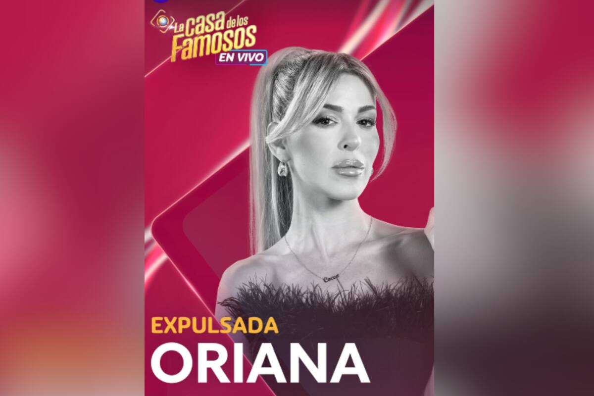 Oriana Marzoli es eliminada de La Casa de los Famosos este 25 de marzo