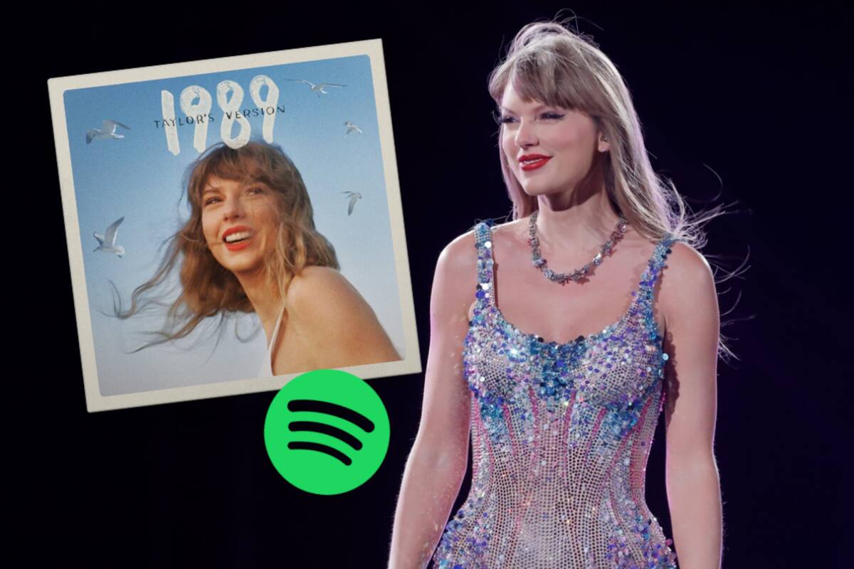 Taylor Swift rompe récords de Spotify con el lanzamiento de '1989 (Taylor's Version)'