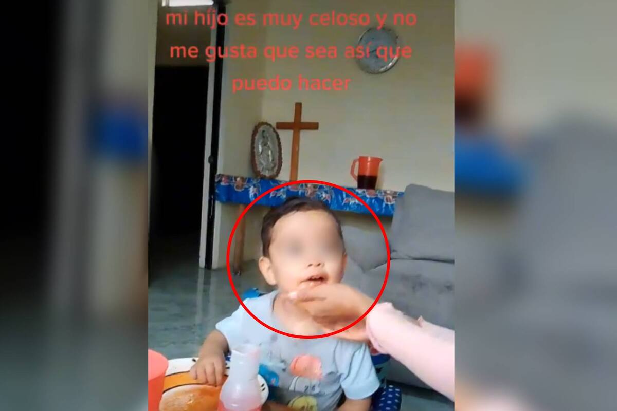 Preocupante video de un niño celoso se vuelve viral en TikTok