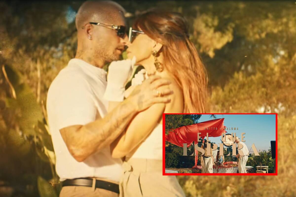 Anitta estrena el video musical, "El que espera", junto a Maluma