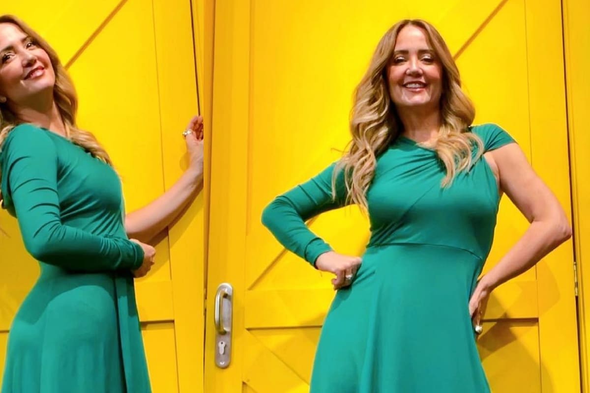 Andrea Legarreta derrite la red con traje de baño negro