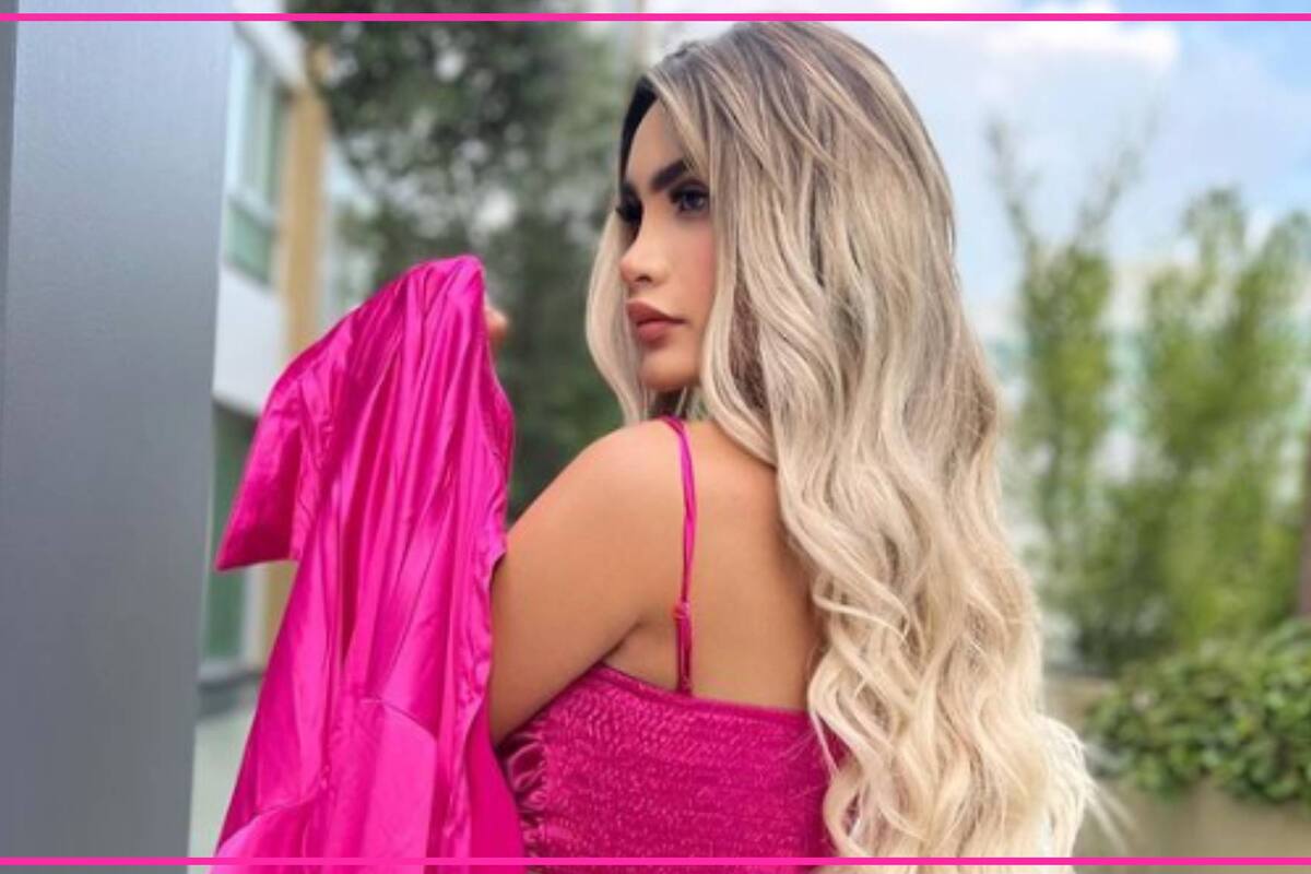 Jaylin Castellanos provoca a sus fans como un ángel en lencería