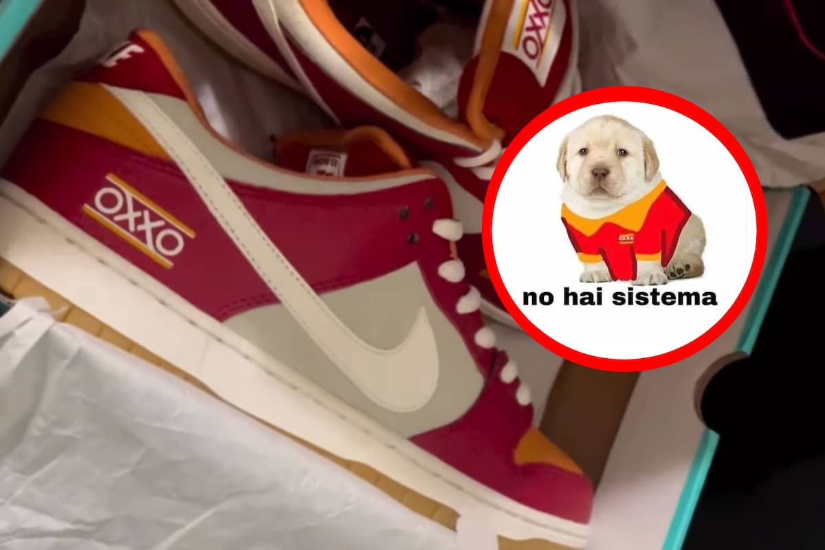 VIDEO: Artistas crean tenis con inspiración de las tiendas OXXO
