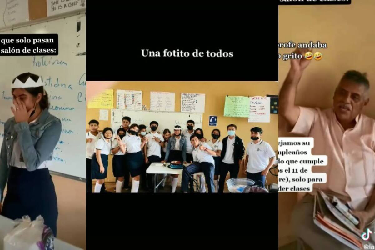 Alumnos celebran fiesta de cumpleaños falsa para no tener clases: VIDEO