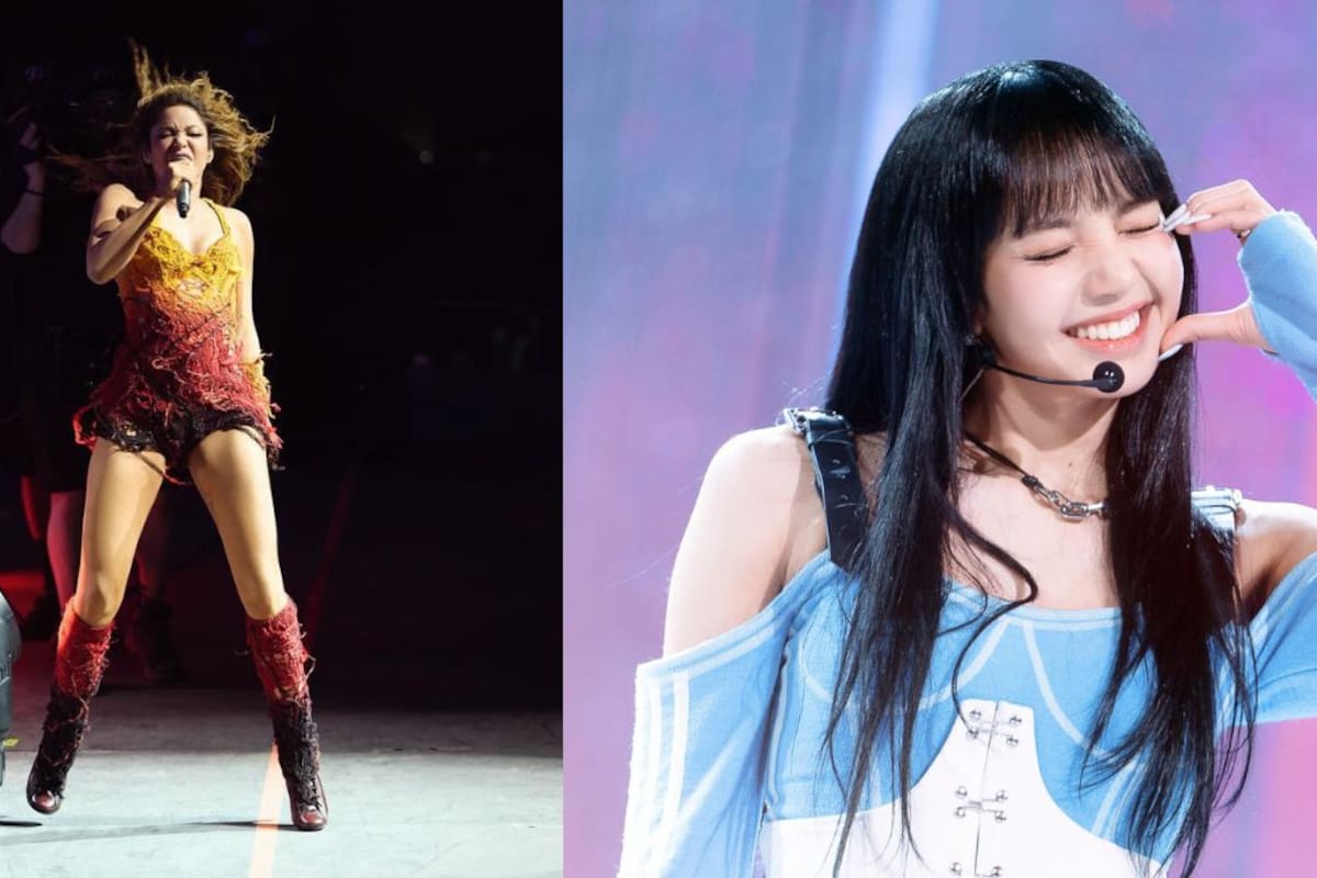 Shakira compartió una foto con Lisa de Blackpink en Coachella ¿Será que planean una colaboración?