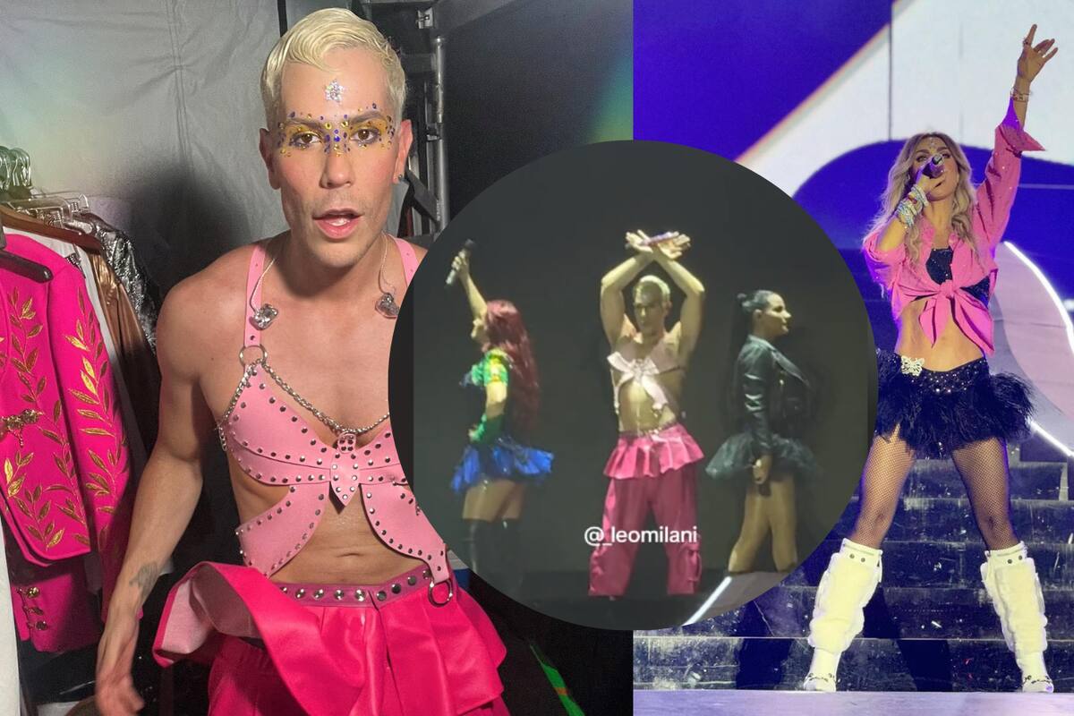 Christian Chávez se viste como Anahí para cantar en su lugar; La famosa aún se encuentra delicada de salud