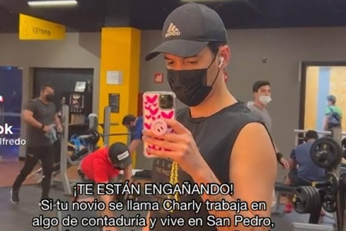 Joven expone a un infiel en el gimnasio y se hace viral en TikTok