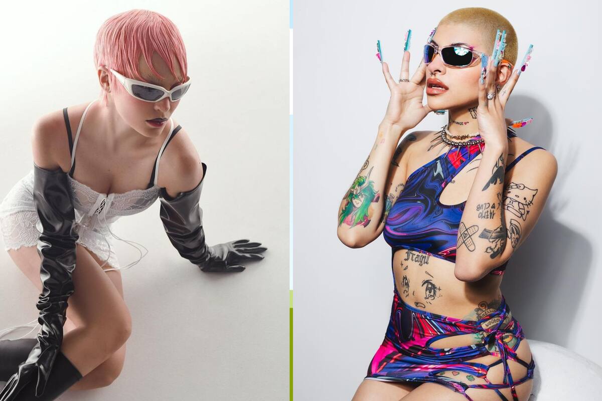 Belinda se cambia el look y la comparan con Cazzu, la nueva novia de Christian Nodal