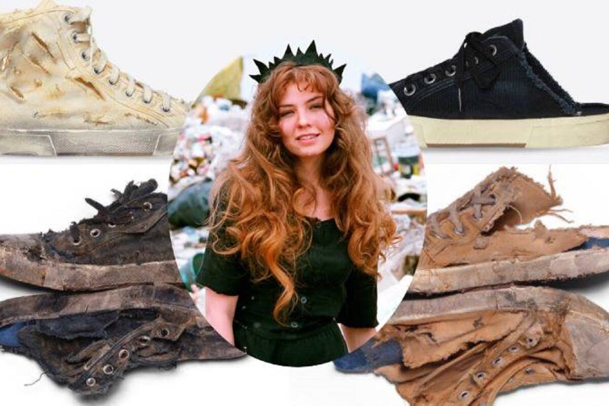 ¿Los nuevos tenis Balenciaga están inspirados en "María, la del barrio”, papel interpretado por Thalía?