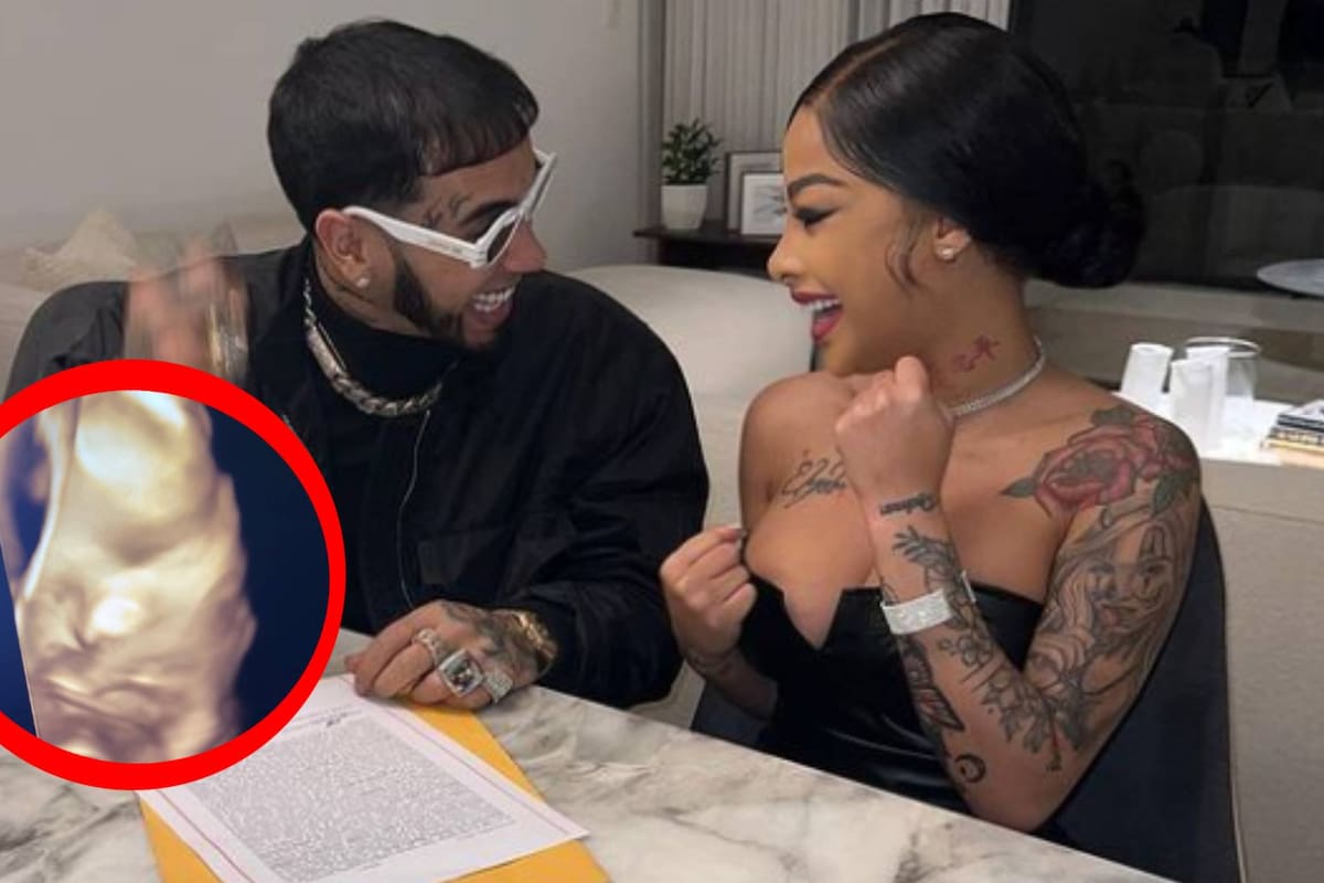 Anuel AA y Yailín la más viral, revelan el rostro de su hija Cattleya
