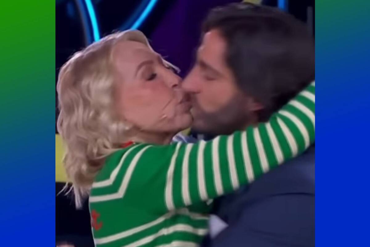 Laura Bozzo vuelve a protagonizar un beso con Potro Caballero en "La Casa de los Famosos 2"
