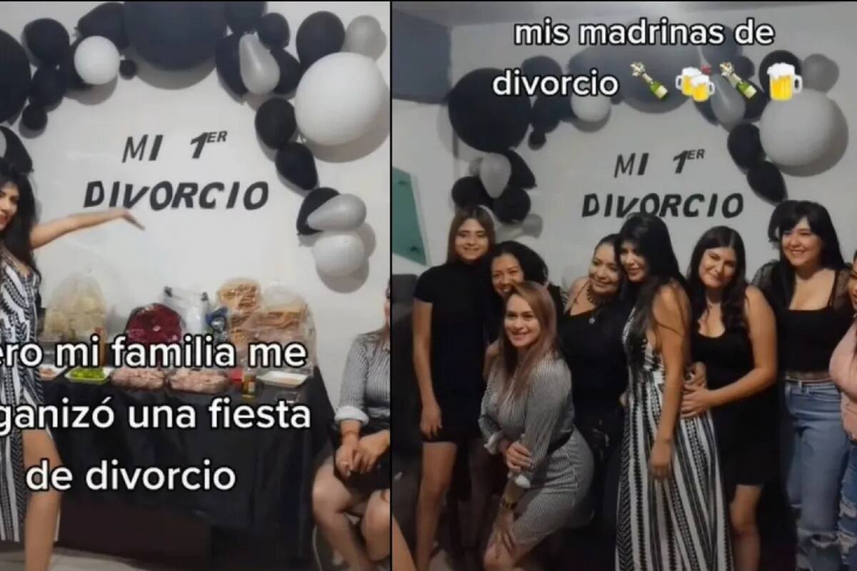 VIDEO VIRAL: Joven se divorcia y su familia le organiza un tremendo fiestón para celebrarlo