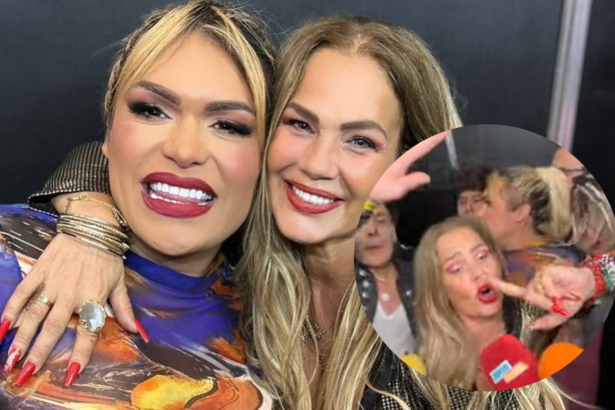 Niurka y Wendy Guevara en medio de polémico encuentro con la prensa entre jalones y empujones
