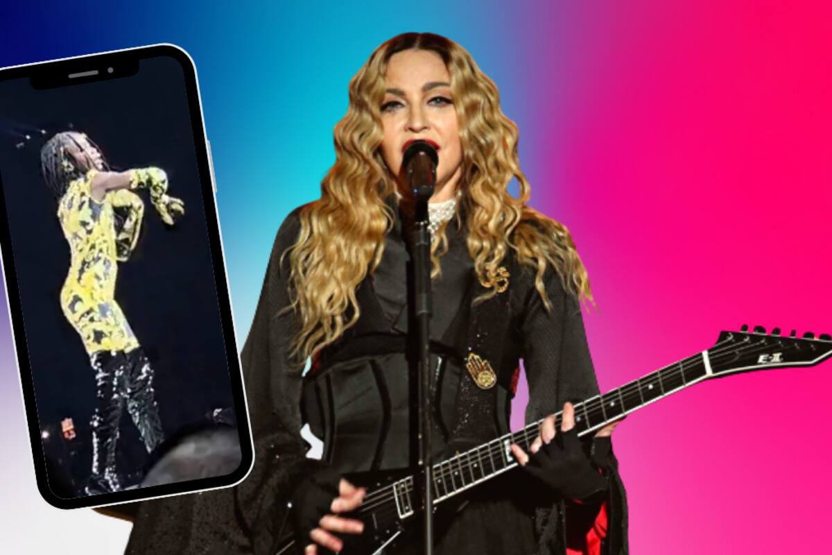 Estere, hija de Madonna, debuta en el escenario en el 'The Celebration Tour' con tan solo 11 años