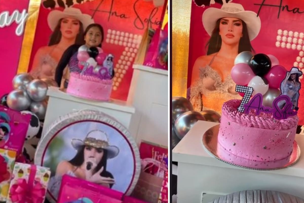 VIDEO VIRAL: Niña festeja su cumpleaños con temática de Kimberly Loaiza