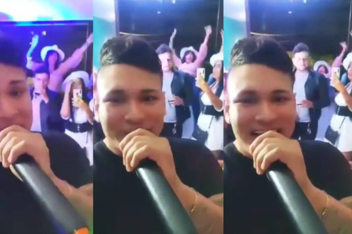 VIDEO VIRAL: Cantante graba sin querer el momento en que chica cae del segundo piso