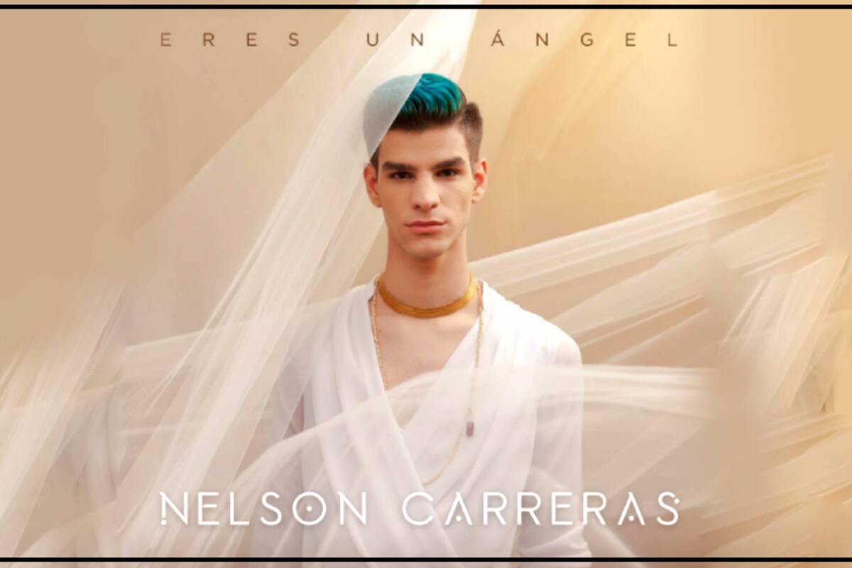Nelson Carreras de "La Academia" promociona su primer sencillo "Eres un Ángel"