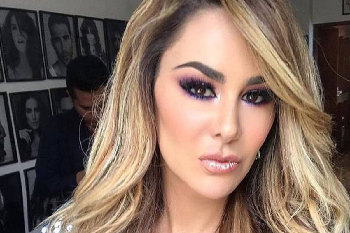 En micro bikini, Ninel Conde asegura que está bien tras la detención de Larry Ramos