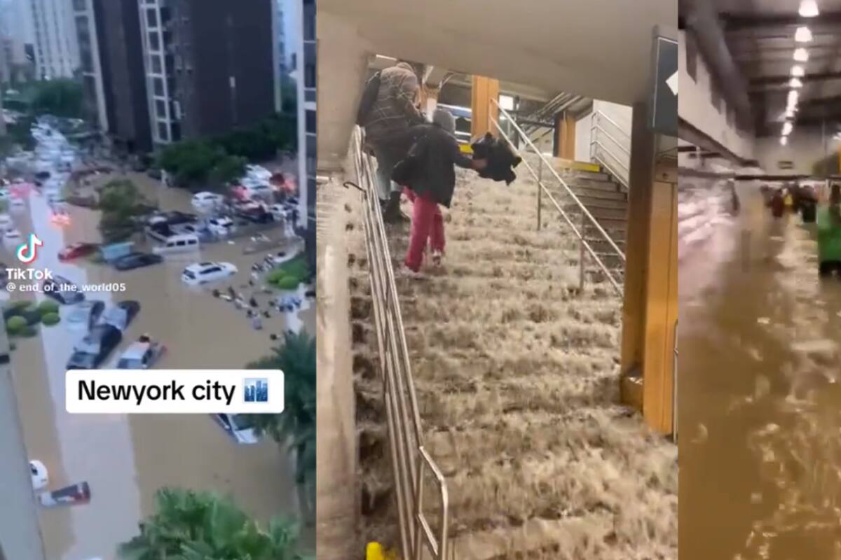VÍDEOS: ¡Nueva York sufre GRAVES inundaciones que ponen en riesgo la vida de sus habitantes!