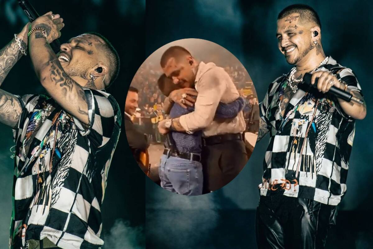 Niño cumple su sueño de cantar junto a Christian Nodal al ser invitado al escenario