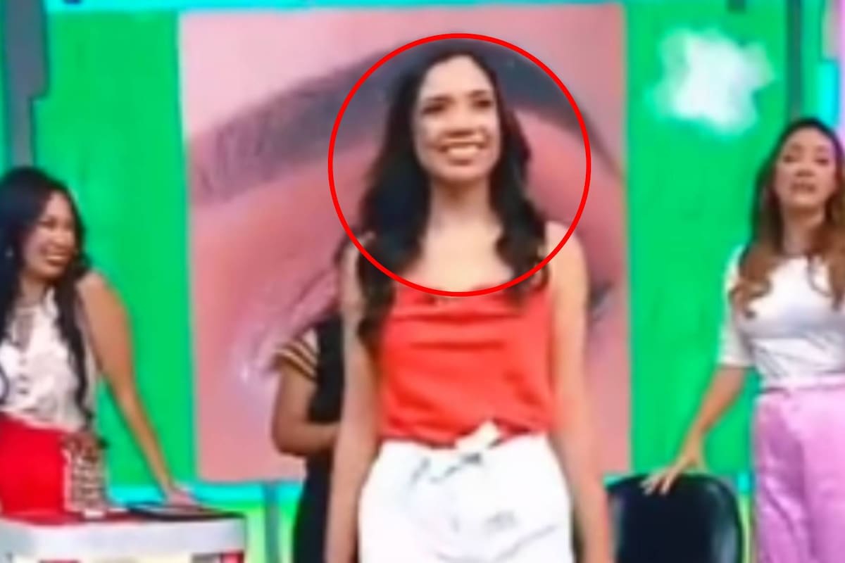 VIRAL: Modelo vive bochornoso momento en televisión en vivo