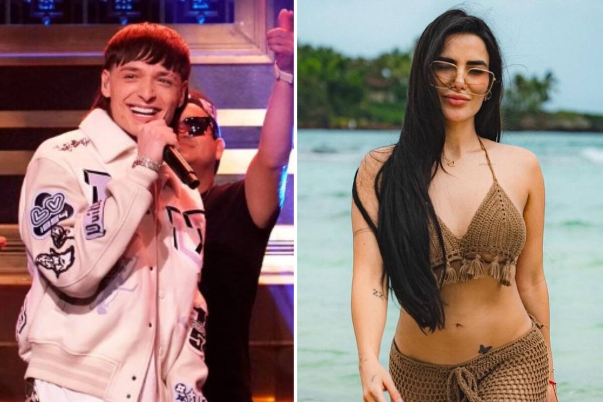 Peso Pluma graba videoclip de su próxima canción "Bye"; Dania Méndez es la protagonista