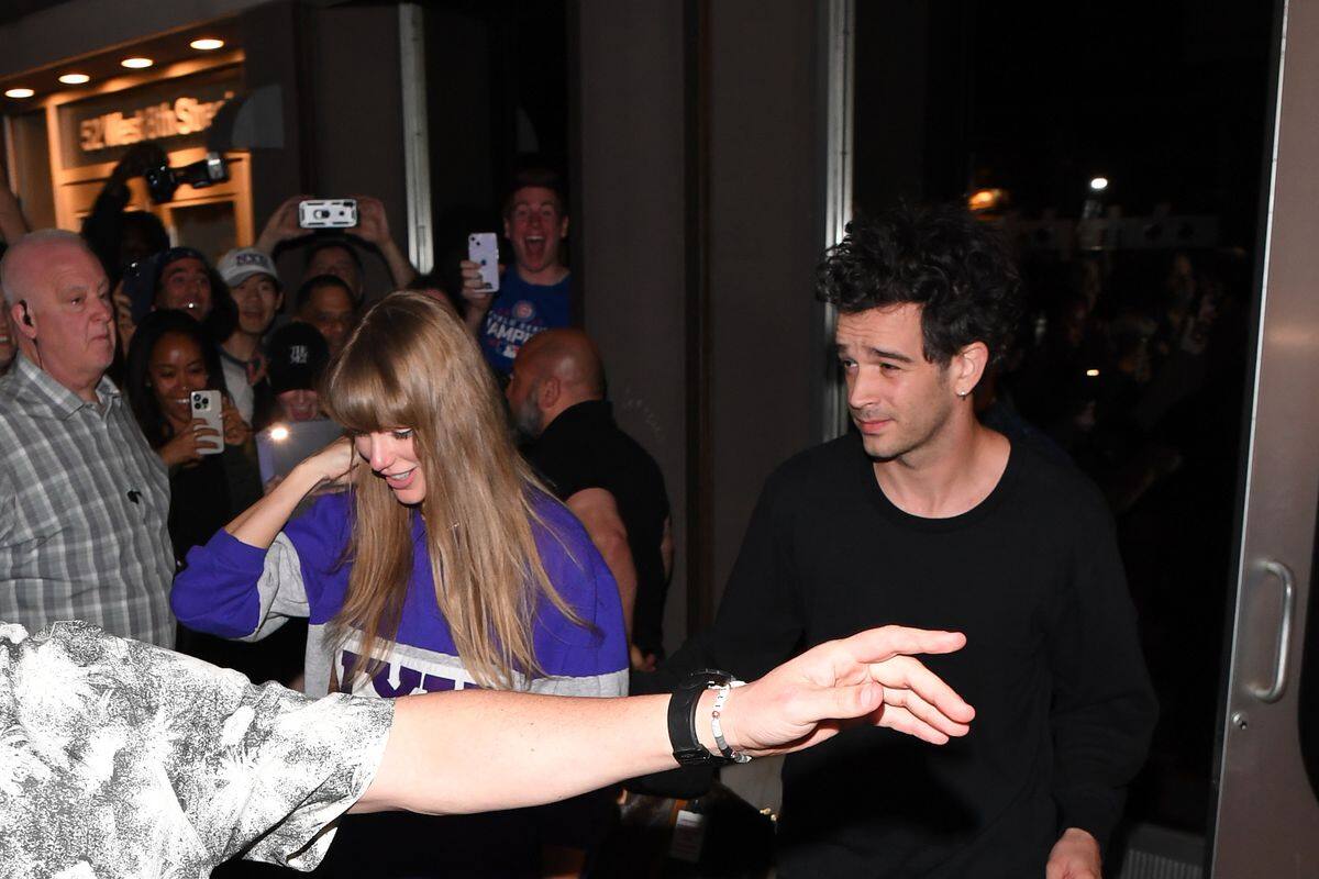 Taylor Swift y Matty Healy tuvieron una relación en 2014.