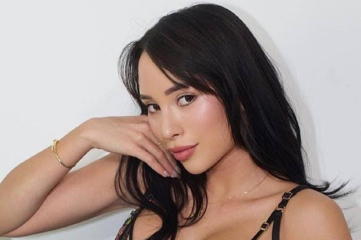 Verónica Perasso muestra su escultural figura con su rompa interior de encaje