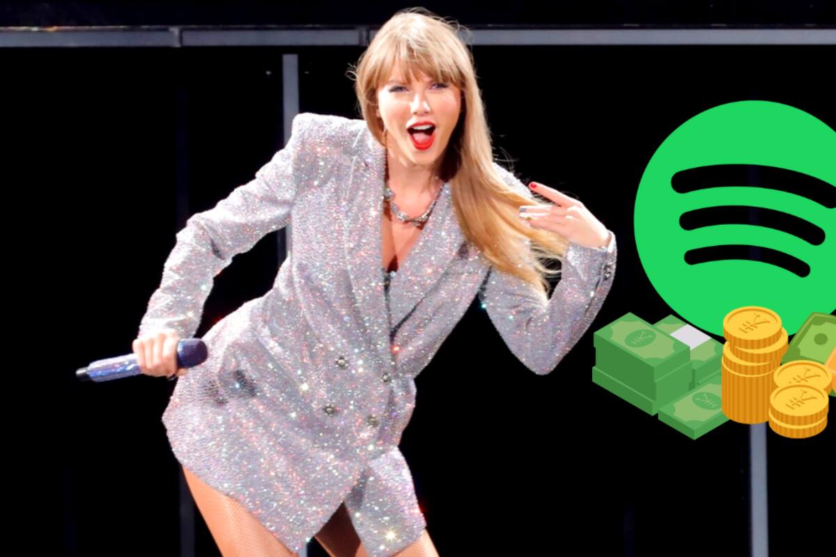 Taylor Swift ganará esta MILLONARIA suma por ser la artista más escuchada en Spotify este 2023
