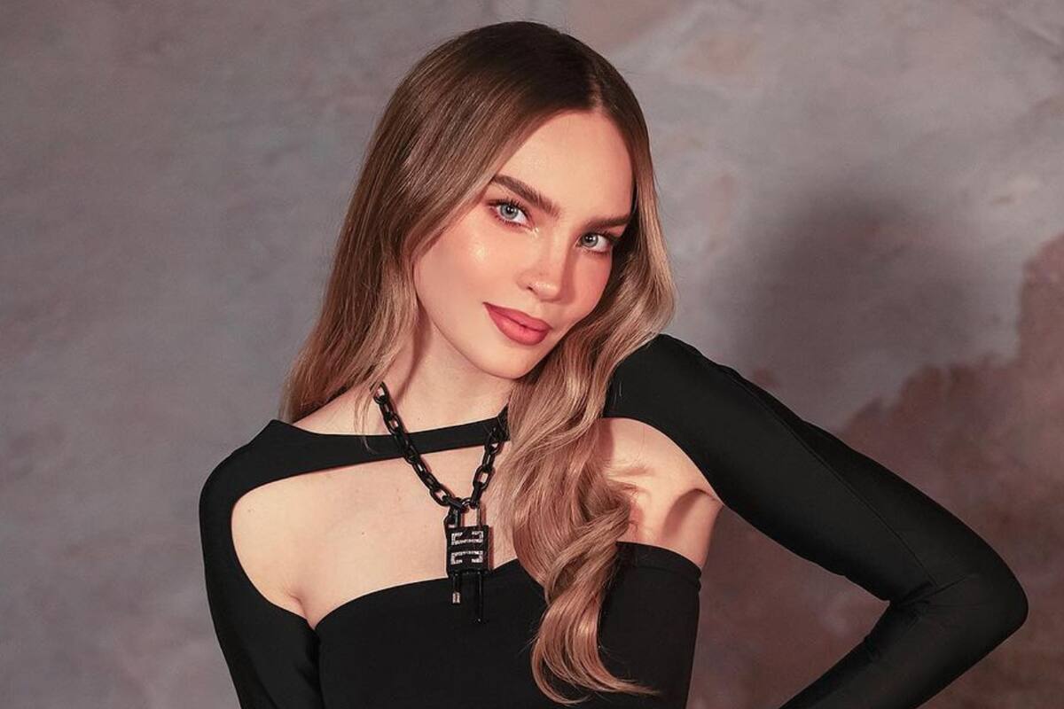 Belinda presume su abdomen plano con un cómodo conjunto deportivo