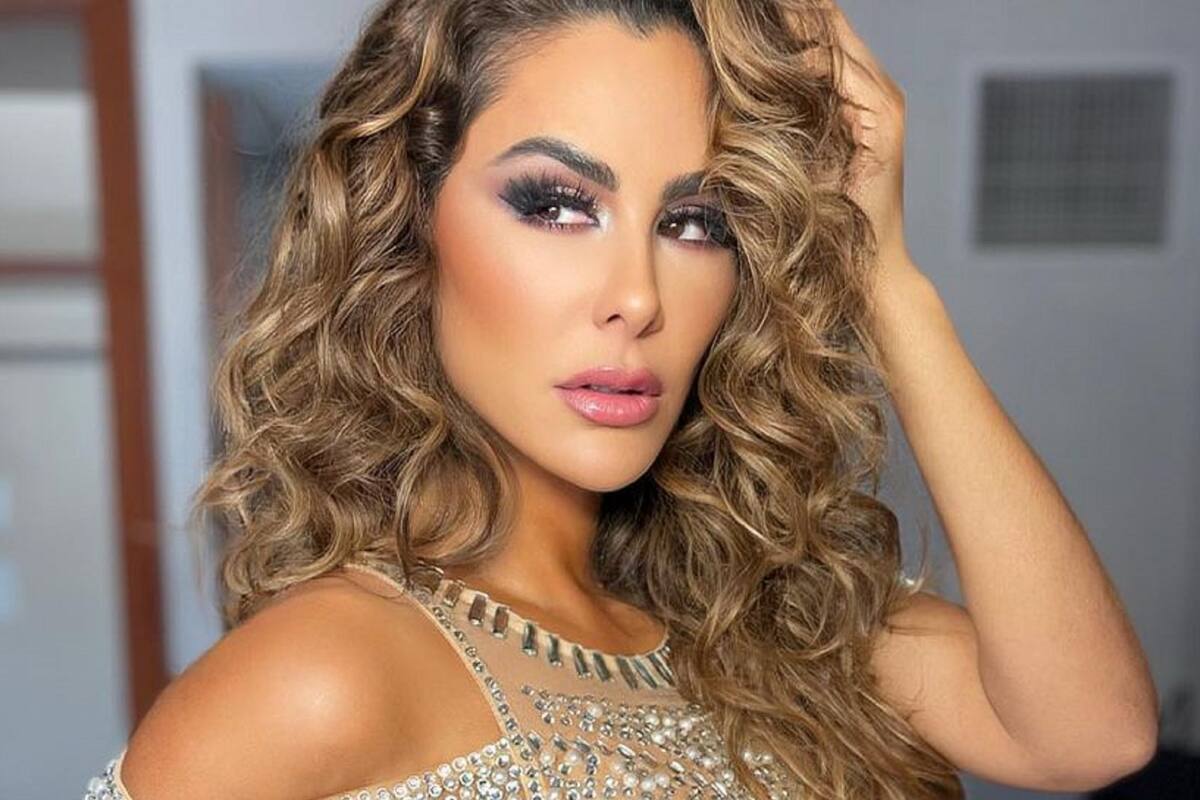 Ninel Conde derrocha sensualidad en atrevido vestido