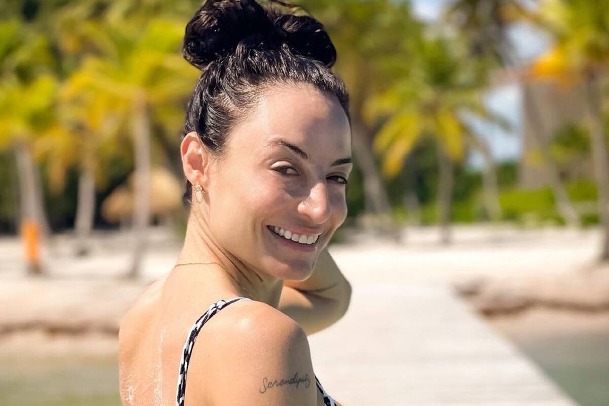 Marimar Vega publica fantásticas fotografías desde la piscina