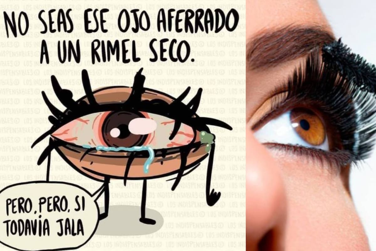 Rímel seco: ¿Cuál es la historia del meme viral?