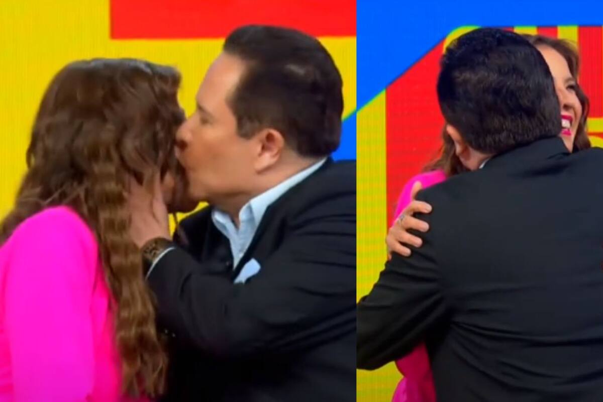 Así recibió Gustavo Adolfo Infante a Ingrid Coronado en “Sale el Sol” ¿Ya se reconciliaron?