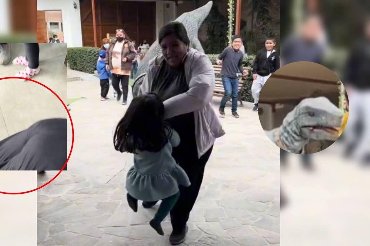 Señora logra el perfecto paso de Anitta al caer del susto