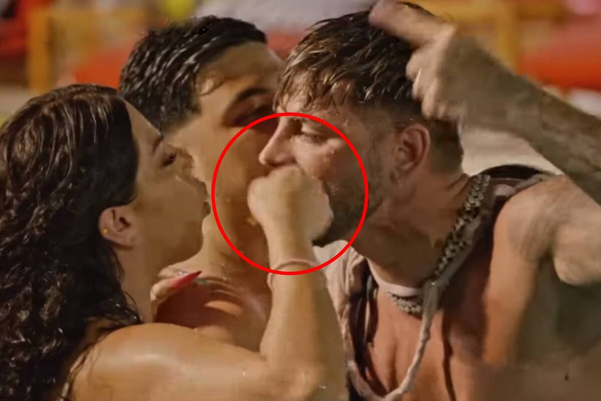 Tres hombres acorralan a Lizbeth Rodríguez en "La Venganza de los Ex VIP"