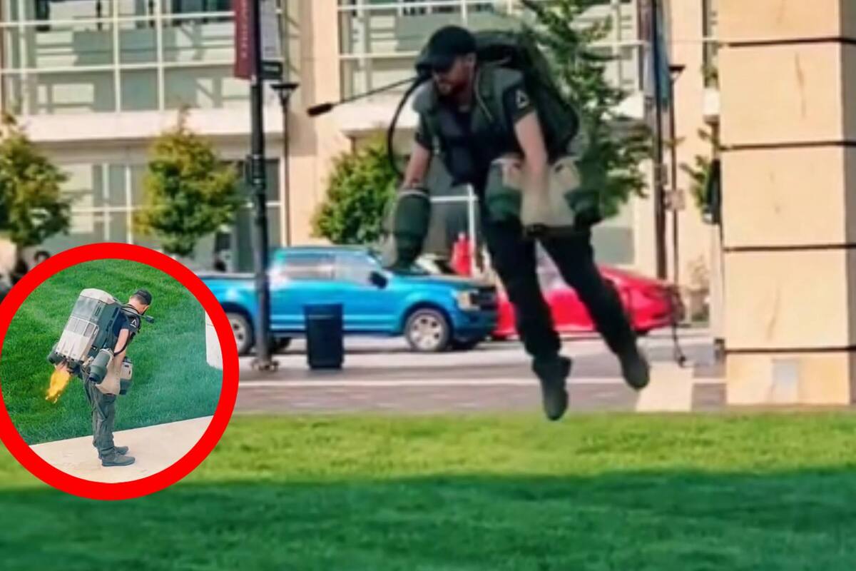 VIDEO: Muestran impresionante invento con el que se podrá volar