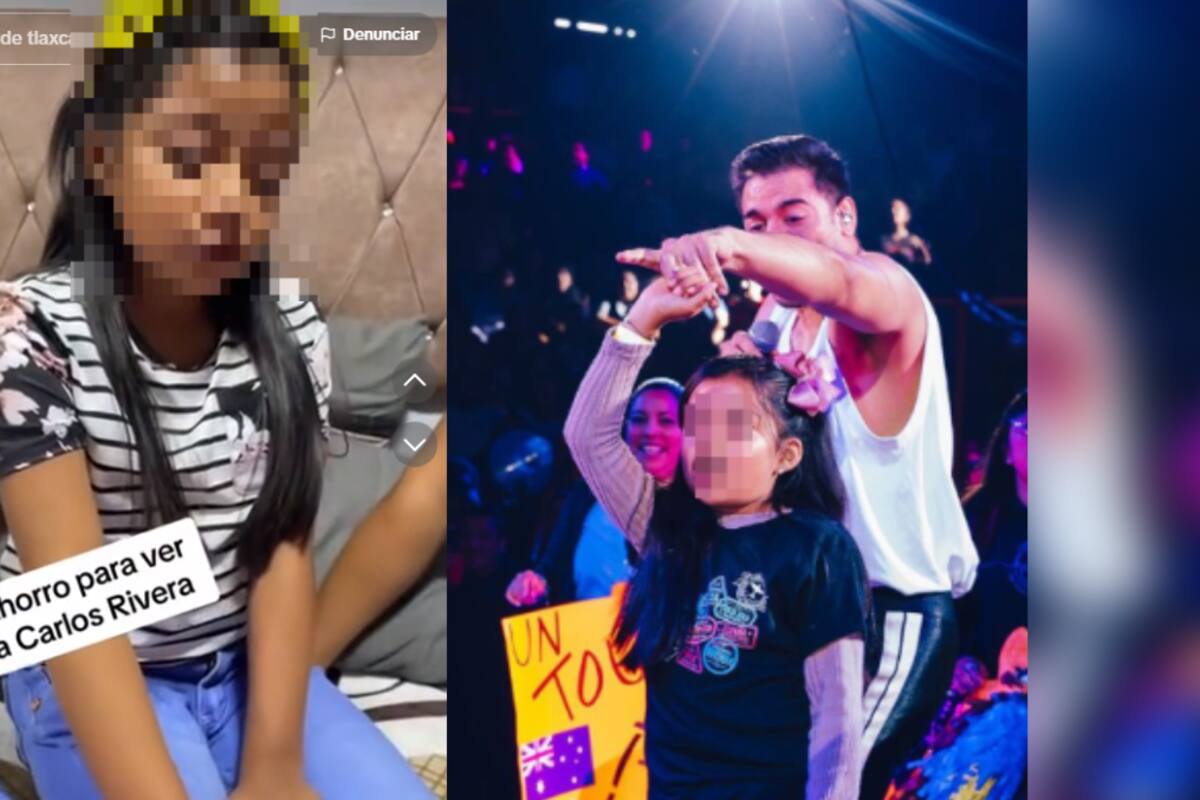 ¡Carlos Rivera sube al escenario a niña que ahorró durante 3 años para verlo en vivo!