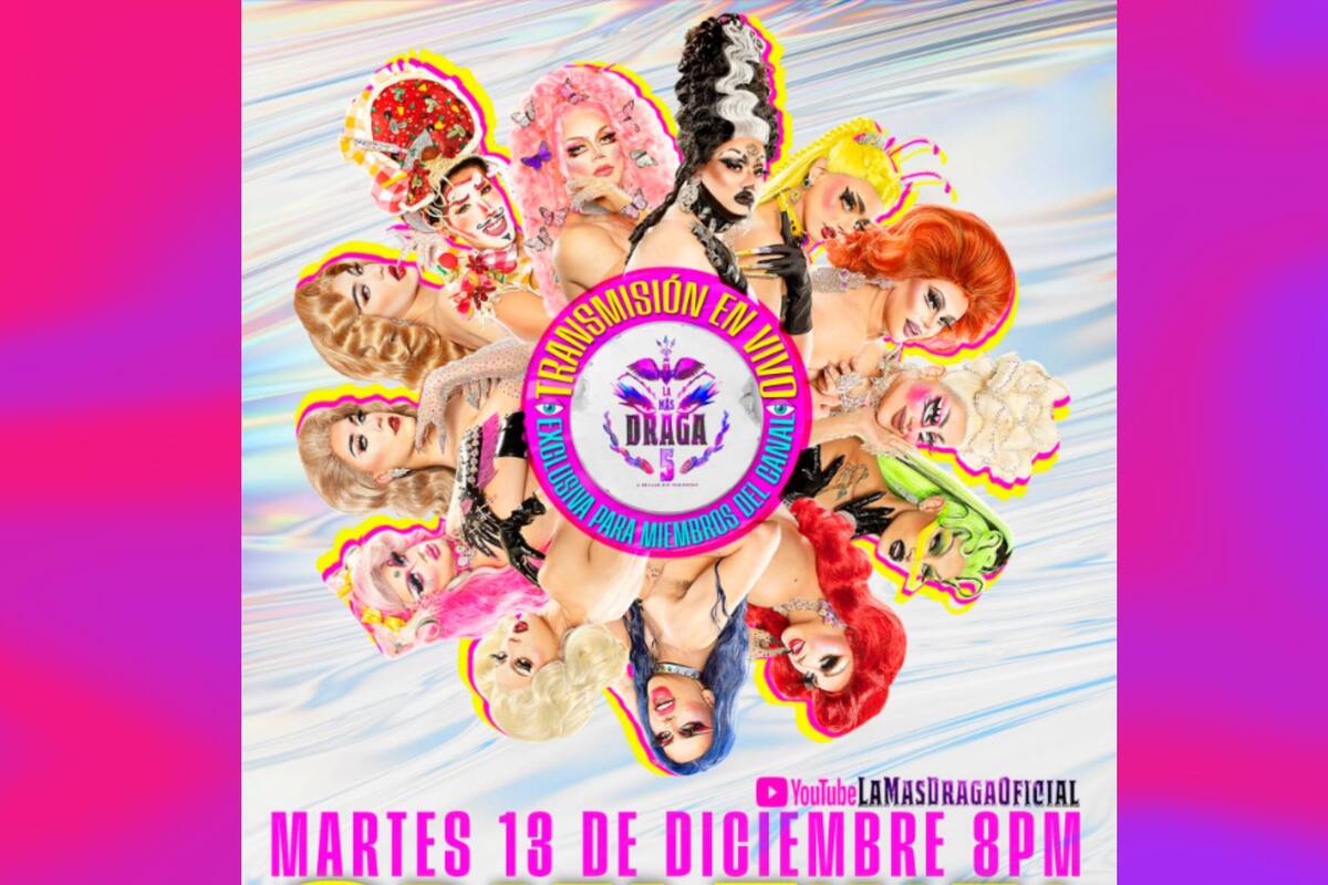 “La Más Draga 5” llega a su fin con una transmisión totalmente en vivo