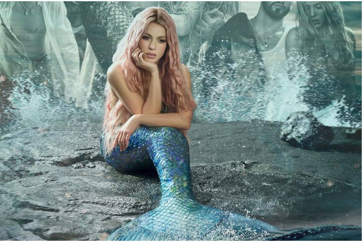 Shakira anuncia el lanzamiento de su nuevo sencillo "Copa Vacia" al lado de Manuel Turizo