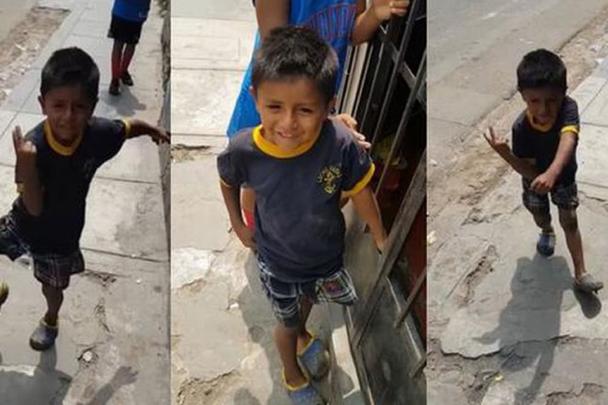 Conoce la triste historia de "Tilín", el niño viral que baila para ayudar a su abuelita