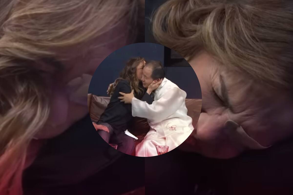 Yolanda Andrade llora desgarradoramente en pleno programa al someterse a un método de sanación