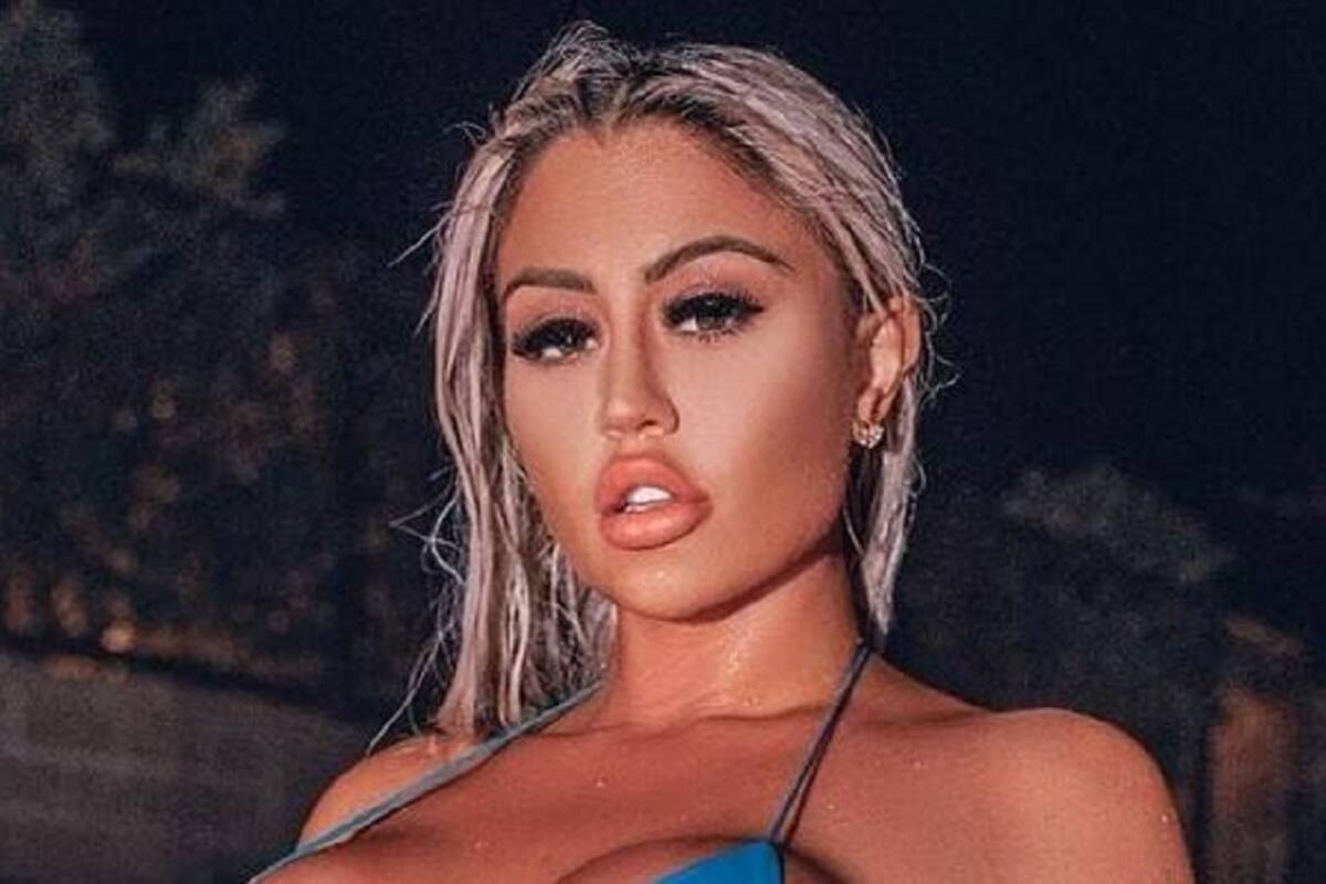 Danii Banks modela su escultural figura en traje de baño en Instagram
