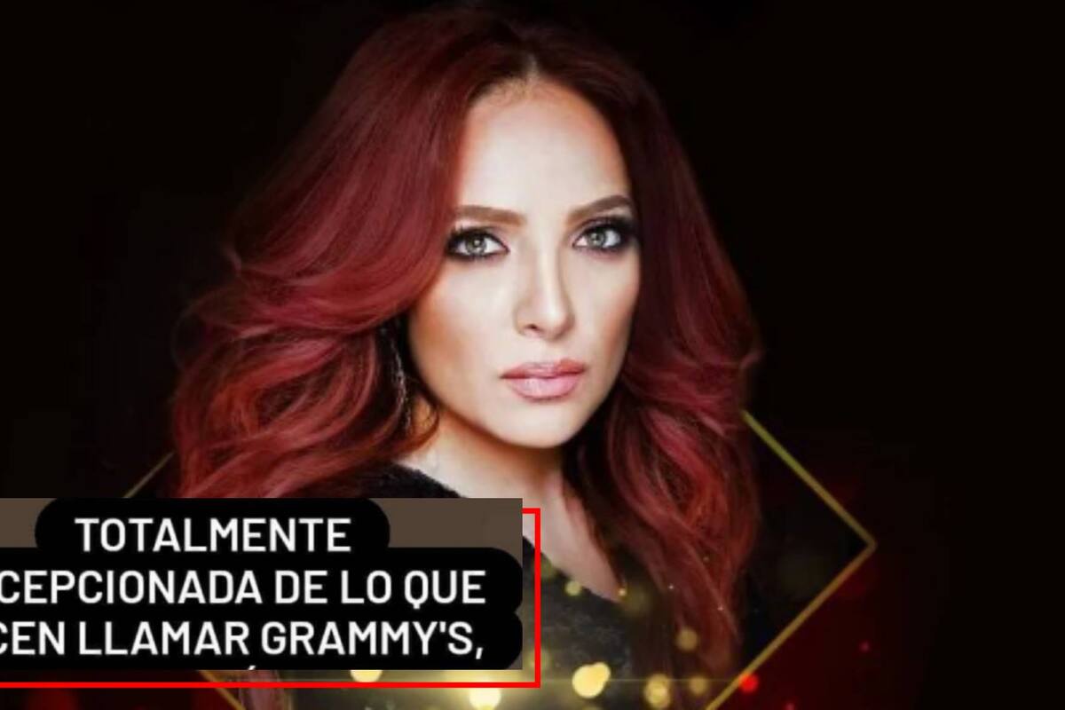 Myriam Montemayor explota contra los Grammy's