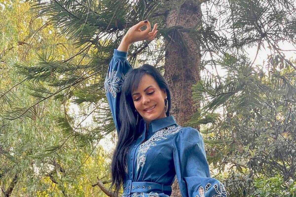 ¡Divina! Maribel Guardia luce su cuerpazo en vestido blanco