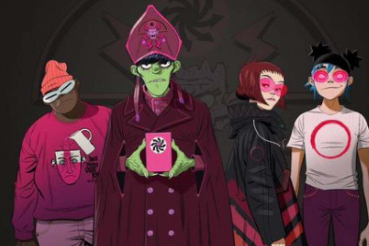 Netflix cancela película animada del grupo Gorillaz