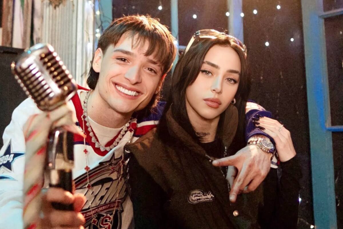 Nicki Nicole NIEGA ser novia de Peso Pluma y además lo compara con un perro